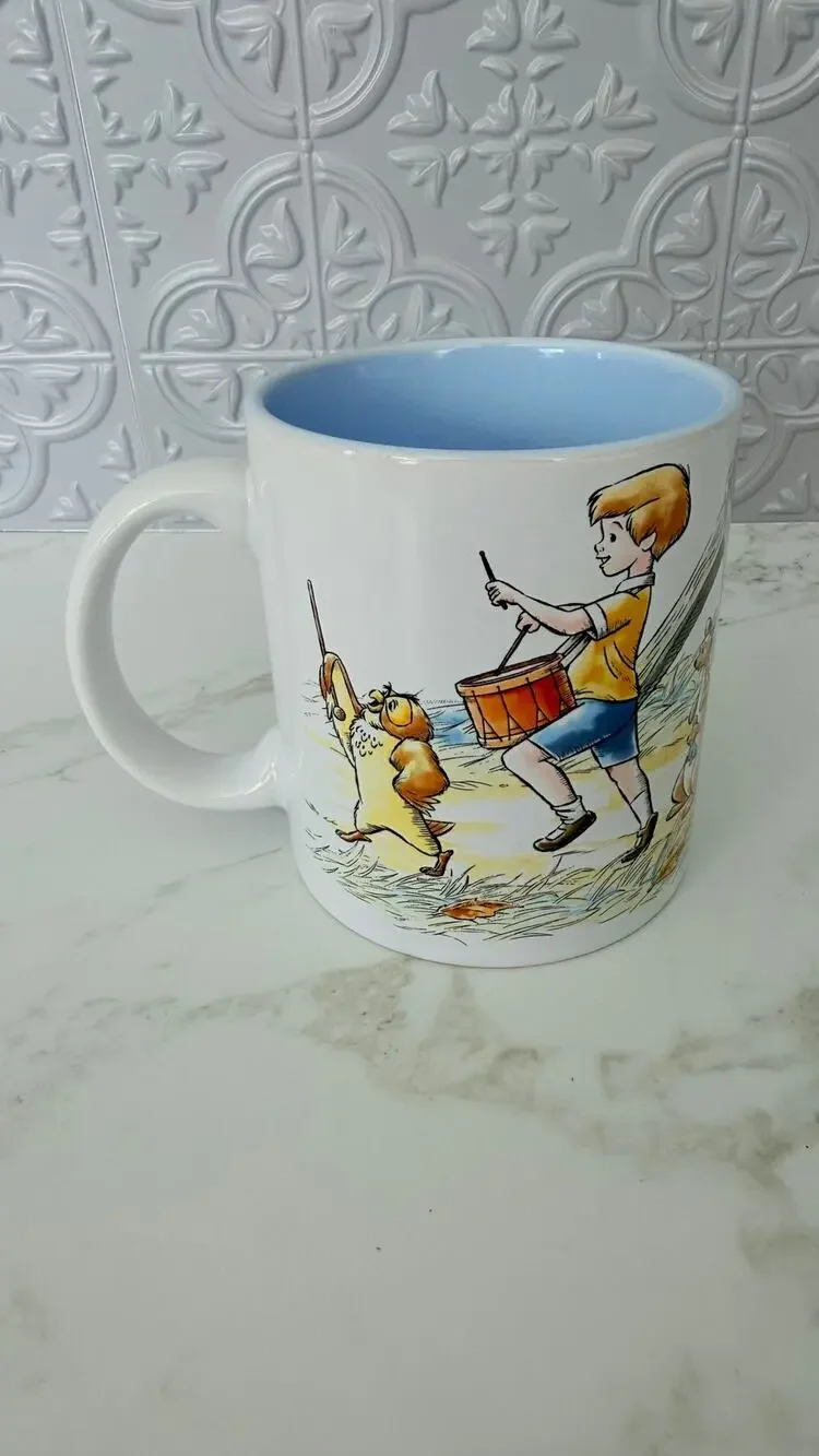 Disney Winnie the Pooh Classic Storybook Parade Ceramic Mug 20oz NWT